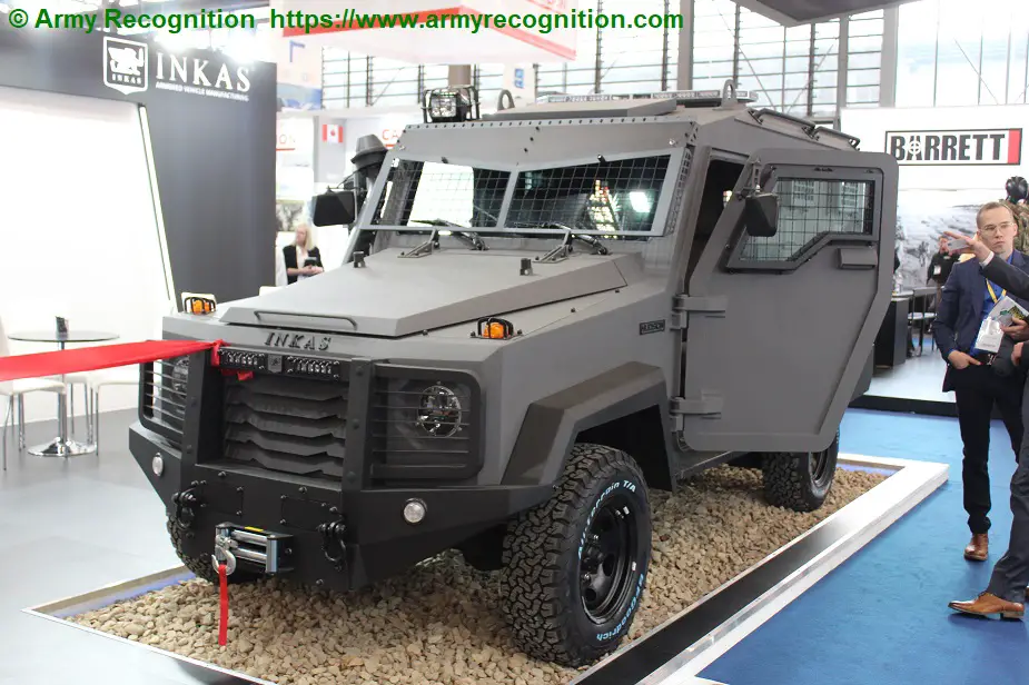 Milipol Paris 2019 Inkas showcases armored vehicles01
