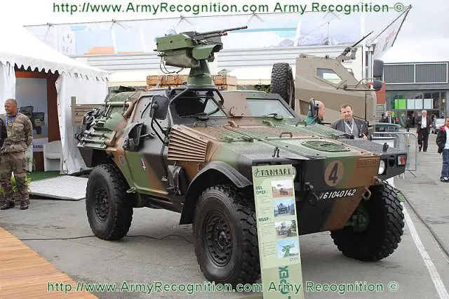 Recently, PANHARD has developed the WASP remote-controlled cupola, which is an answer to the self- defense requirement for light-armored-vehicles, and tactical transportation assets, in France and for export. Weighing less than 50 kg, fitted with an IR (Infro-Red) camera, the WASP enables middle-range observation. The Wasp system can be mounted on board an armored vehicle very easily, as the control display operated by the vehicle commander or by any other crew-member is the only device to be set up. The WASP is designed to be armed with a 30-caliber machine-gun. 