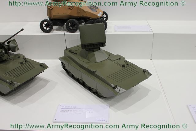 At Paris Air Show 2011, Thales presents a scale model of the SHIKRA-60 short range radar mounted on BMP chassis russian made tracked armoured vehicle. The SHIKRA RIS (Radar Identification Station) ,significantly improves target detection. It is a protection against the most aggressive air threats. It stands apart from rival products due to its multiple search and track capabilities and its technical performances.