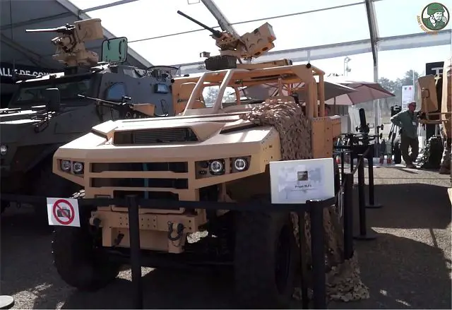 Prototype of VLFS Light Vehicle Special Forces unveiled by Renault Trucks Defense at SOFINS 2017 640 003