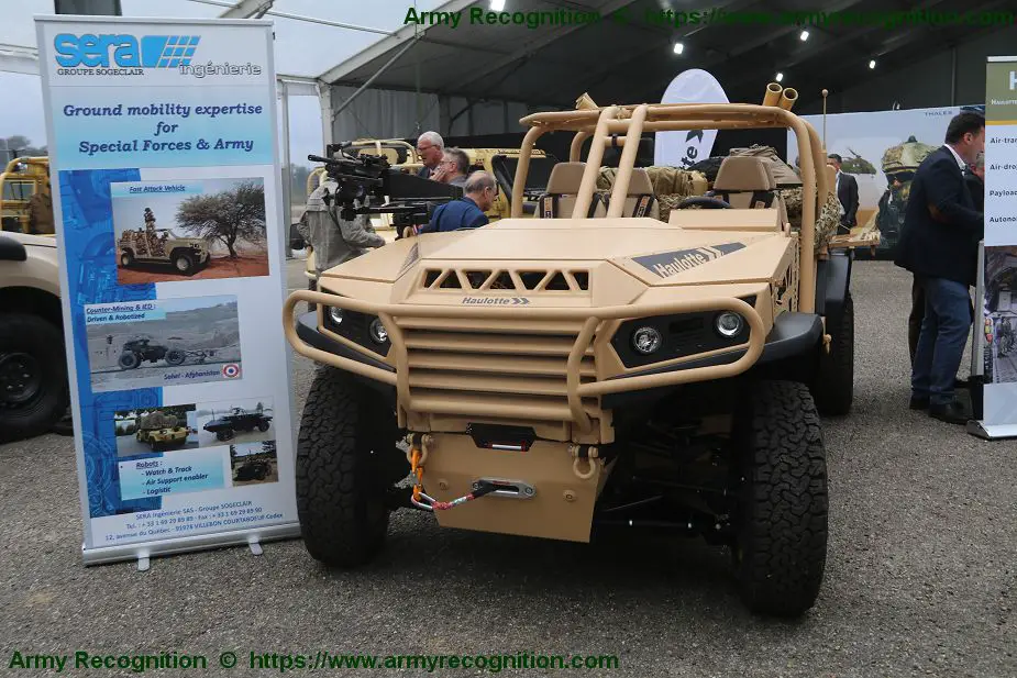 HUTP Haulotte Ultra light Tactical Platform Special Forces vehicle 925 001