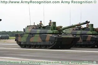 Leclerc main battle tank heavy armoured data sheet specifications information description pictures photos images video intelligence identification Nexter Systems France French army defence industry military technology 