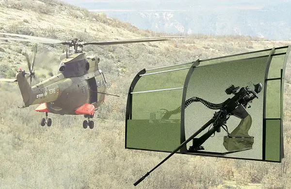Nexter has developed the SH20 door mounted system. SH20 uses the same gun as THL20. It is suitable for assault helicopter used by the Special Forces. It is in service with the French army special operation squadron.