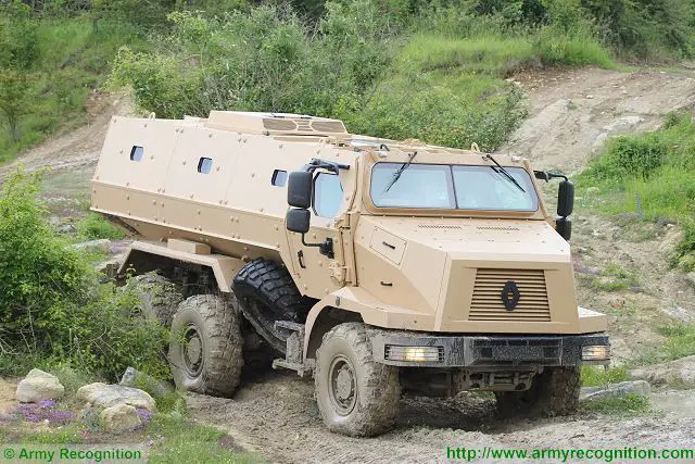 HIGUARD MRAP 6x6 Mine-Resistant Ambush Protected vehicle Renault Trucks Defense 640 001