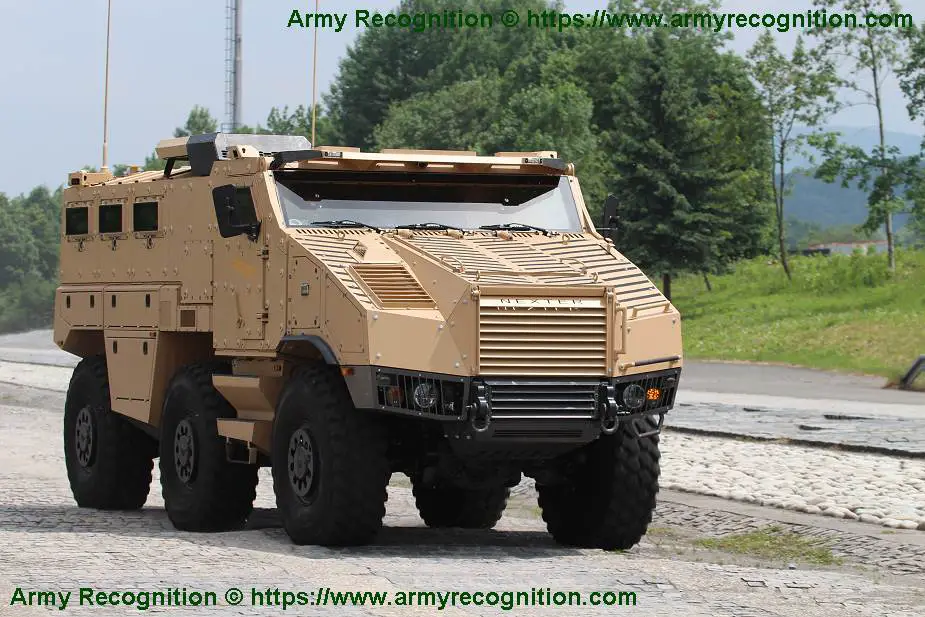 TITUS Tactical Infantry Transport and utility System 6x6 armoured vehicle Nexter France French defense industry 925 001