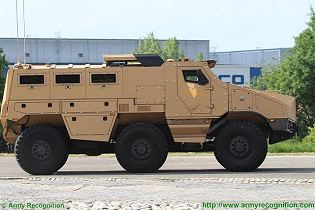 TITUS Tactical Infantry Transport and utility System 6x6 armoured vehicle Nexter France French defense industry right side view 002