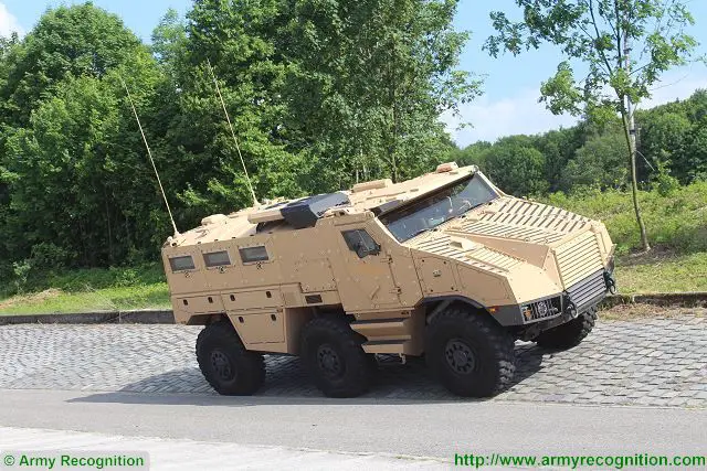 TITUS Tactical Infantry Transport and utility System 6x6 armoured vehicle Nexter Tatra France French defense industry 640 002
