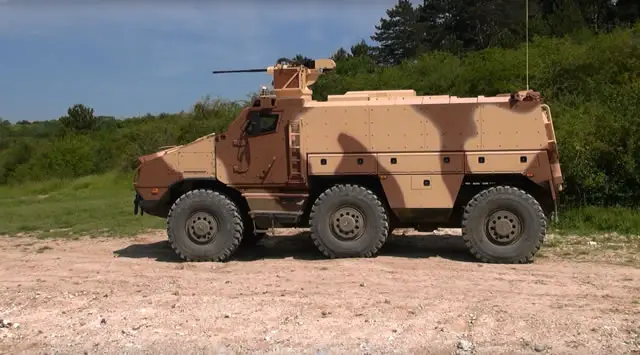 TITUS Nexter Tactical Infantry Transport 6x6 armored vehicle | French ...