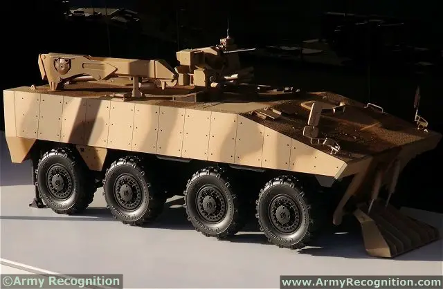 The VBCI ARV 8x8 Armoured Recovery Vehicle combines the battle proven and highly reliable drive train of the VBCI family with identical technology and the greater parts of the components. The VBCI ARV is especially designed to provide a crew of three soldiers the capability to repair and the recovery of another vehicle of the same class. As the standard version of the VBCI, the vehicle provides a protection against ballistic, mines and IED's threats.