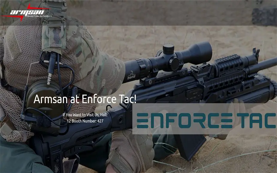 Turkish Company Armsan to showcase shotguns and assault rifles Enforce TAC 2019 Nuremberg Germany 925 002