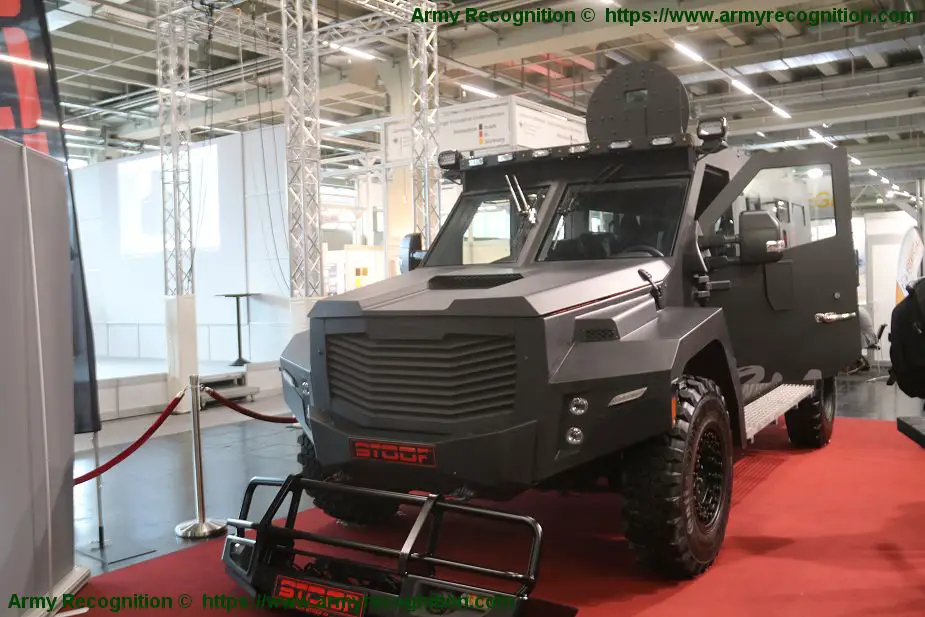 World premiere in Europe for Cambli Blackwolf 4x4 tactical armored truck Enforce TAC 209 925 001