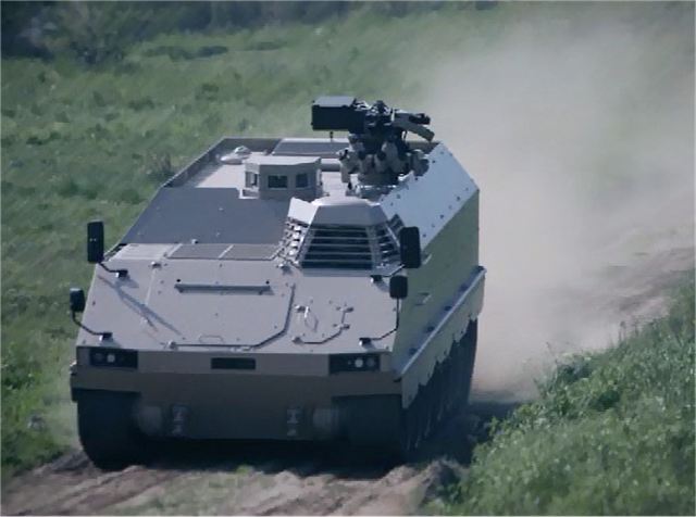Since 50 year, the German Company FFG (Flensburger Fahrzeugbau Gesellschaft MBH) is performing industrial manufacturing and modernization of tracked armoured vehicles. At IAV 2013, FFG presents the latest development of its PMMC (Protected Mission Module Carrier) G5 tracked vehicle. 