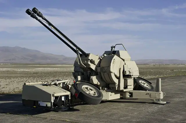 At FIDAE 2012, the Chilean Air Force will be displaying two Rheinmetall-made air defence system components: an Oerlikon GDF007 Twin Gun and an Oerlikon Skyguard 3 Fire Control Unit. In addition, visitors to the Rheinmetall stand can learn about Ahead technology and the Skyshield system, which offers reliable protection from rocket, artillery and mortar (RAM) fire.