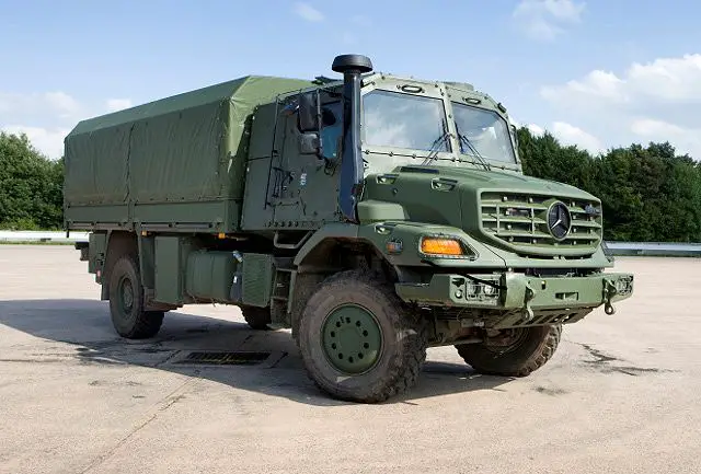 On 14 May 2012, the Federal Office of Defense Technology and Procurement (BWB) and Daimler AG concluded a contract on the delivery of a total of 110 protected transport vehicles, payload 5 tons, manufacturer’s designation ZETROS. 