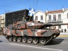 Hellenic Army Greece Leopard 2A6 HEL main battle tank picture . La 25° brigade blindé des forces armées grecs vient de recevoir sont premier Leopard 2A6 HEL fournit par la société allemande Krauss-Maffei Wegmann (KMW) pour son entrée en service. 