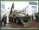 Centauro ARV wheeled armoured recovery vehicle technical data sheet specifications description information pictures photos images identification intelligence Italy Italian IVECO Defence Vehicles OTO Melara Defence Industry military technology