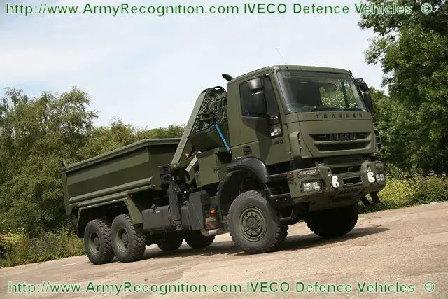 Trakker was originally designed for heavy commercial applications, such as quarry work, but its reliability, flexibility and durability has made it particularly suitable for adaptation to defence applications. It is complimented by the Iveco Defence Vehicles High Mobility Range of 4x4, 6x6 and 8x8 specialist military vehicles.