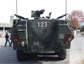 Piranha II 2 wheeled armoured vehicle personnel carrier data sheet description information intelligence identification pictures photos images Mowag General Dynamics Switzerland Swiss Army
