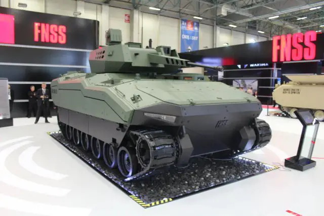 KAPLAN-20 new generation of armored fighting vehicle showcased for the first time by FNSS at IDEF 640 001