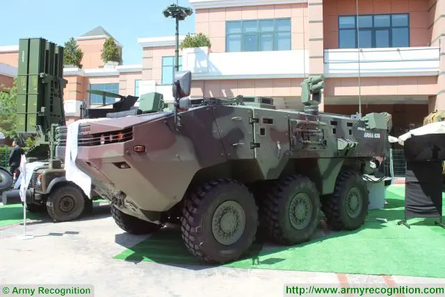 At IDEF 2015, Aselsan presents its active protection system AKKOR which provides protection against all types of laser guided missiles and thermal visioning systems by means of effectively generated multispectral smoke screen. 