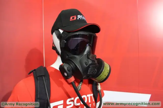 Scott Safety Respiratory Protection Company Unveiled New Generation Mask during IDEF 2015 640 001