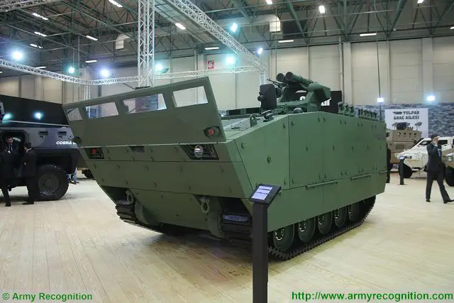 Tulpar-S light amphibious armoured vehicle Otokar IDEF 2015 International Defense Industry Fair Turkey 001