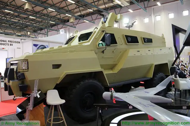At IDEF 2017, the defense exhibition in Turkey, defense industry of Azerbaijan presents for the first time to the public its new 4X4 MRAP (Mine-Resistant Ambush Protected) vehicle called Tufan. A scale model of the vehicle was unveiled in September 2016 during the defense exhibition ADEX in Baku, Azerbaijan. 