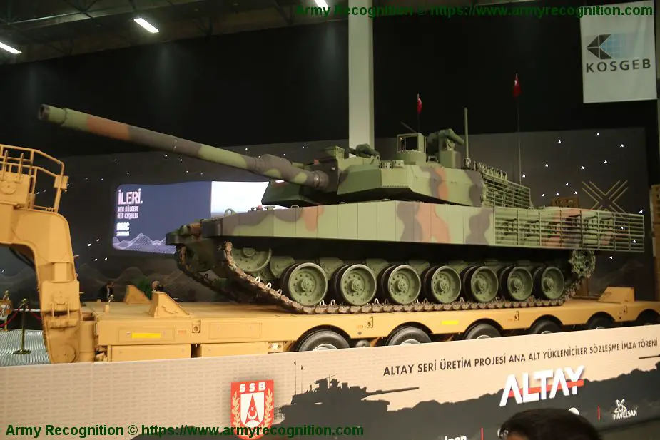 BMC presents serial production of T1 Altay MBT Main Battle Tank IDEF 2019 925 001