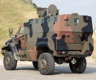 Kaya 8x8 Otokar mine resistant troop carrier vehicle technical data sheet specifications description information intelligence identification pictures photos images video Turkey Turkish army vehicle defence industry military technology