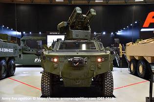 PARS 4x4 multirole wheeled armored vehicle FNSS front view 001