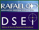 The Israeli Defence Compnay Rafael presents at DSEI 2011 International Defence & Security Equipment Exhibition in London, UK, its full range of high-tech defense systems for air, land, sea and space applications.