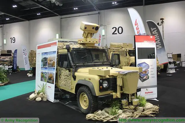 Land Zone Area at DSEI 2015 lates innovations and products of armoured and combat vehicles 640 001