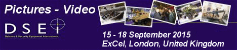 DSEI 2015 Web TV Television pictures photos images video International Defence Security Equipment Exhibition Conference Excel London United Kingdom 