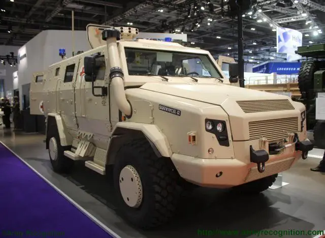 Rheinmetall MAN Military Vehicles adds ambulance variant to its Survivor R family 640 001