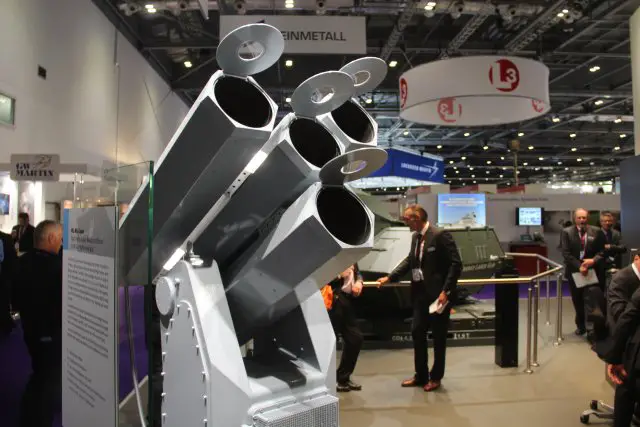 Rheinmetall’s high-energy laser effectors at land and at sea - a HEL-light of DSEI 2015. Highly precise, scalable in effect, versatile in tactical situations, ready for deployment on land and at sea - high energy laser effectors will play a major role in future armament concepts.
