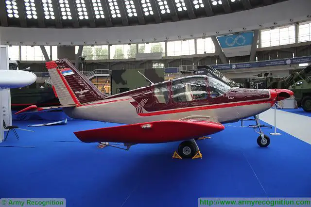 In the field of Aerospace, Yugoimport has recently unveiled the "SOVA", an upgraded four-seater version of the basic UTVA 75 two-seater, intended for initial training (and selection), sport flying (in aircraft sport clubs) and tourism. It can optionally be used for reconnaissance, patrolling, photo-shooting and other operations, but can also carry weapons if furnished with appropriate equipment.