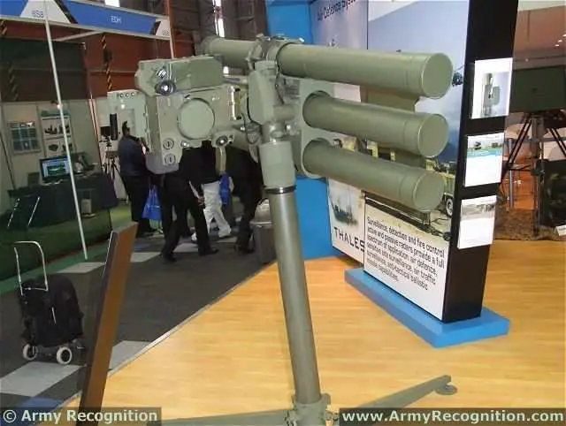Starstreak is a close-range anti-air guided-weapon system for use against helicopters and high-speed ground attack aircraft. The system is produced by Thales. The Starstreak High Velocity Missile (HVM) is designed to counter threats from very high performance, low-flying aircraft and fast 'pop up' strikes by helicopter attacks.