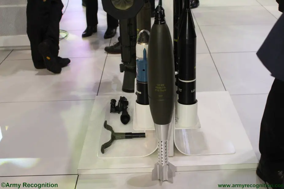 DSEi 2017 Saab unveils new Thor 120mm mortar ammunition 001
