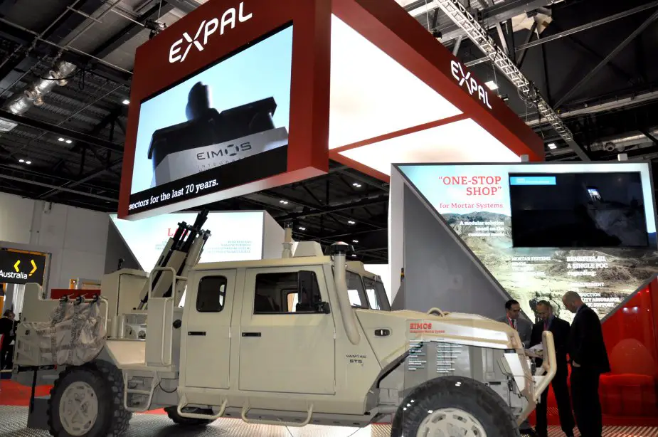 EXPAL showcase its solutions for air land and sea at DSEI 2017 925 002