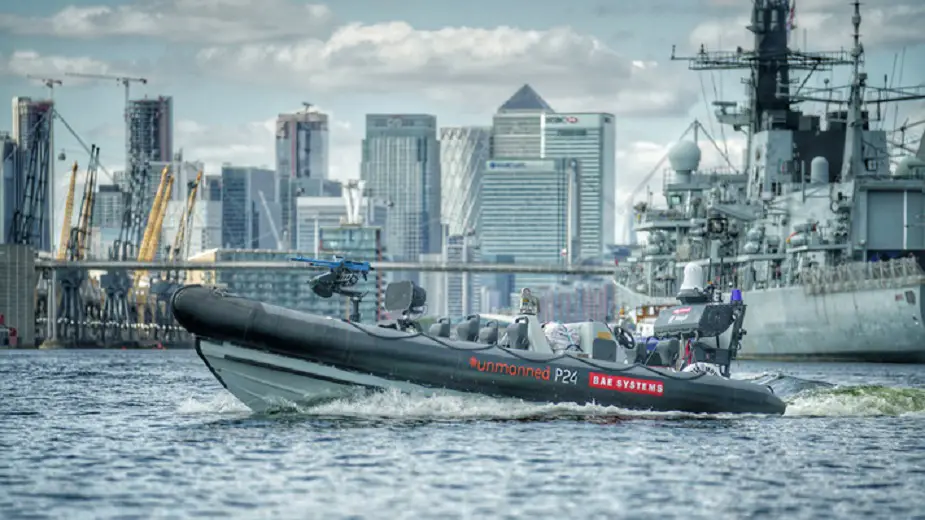 DSEI 2019 BAE Systems demonstrates first integration of Unmanned Surface Vessel with Royal Navy warship