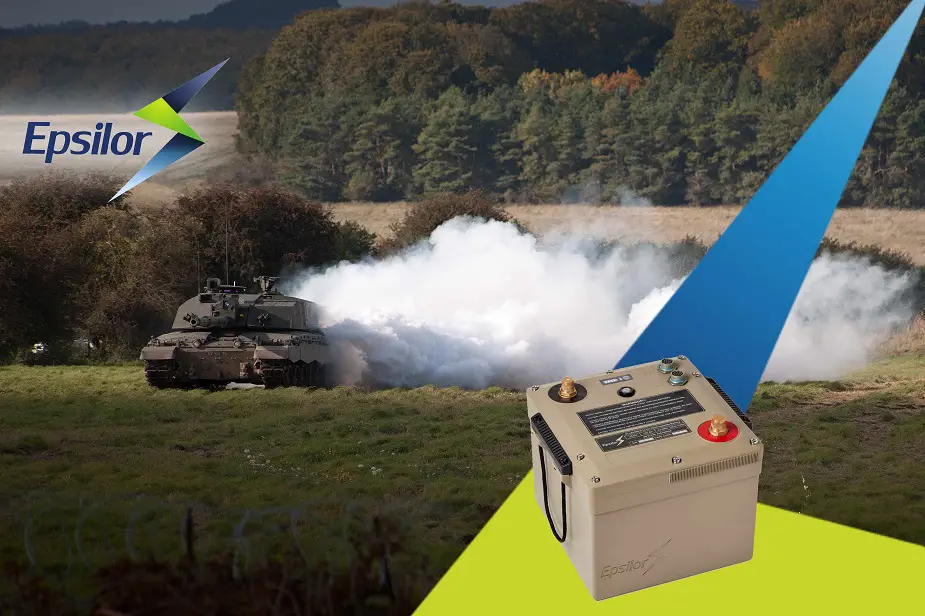 DSEI 2019 Epsilors 6T Li Ion battery selected by 10 military and defence customers worldwide completed 3000km all terrain field testing