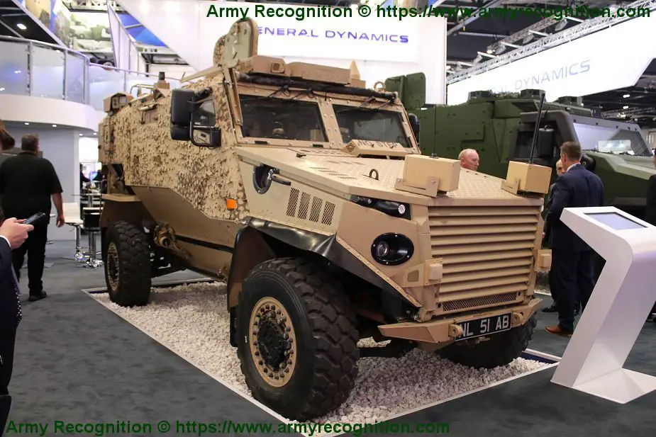 General Dynamics Land SystemsUK showcases adaptable Foxhound vehicle DSEI 2019 925 002