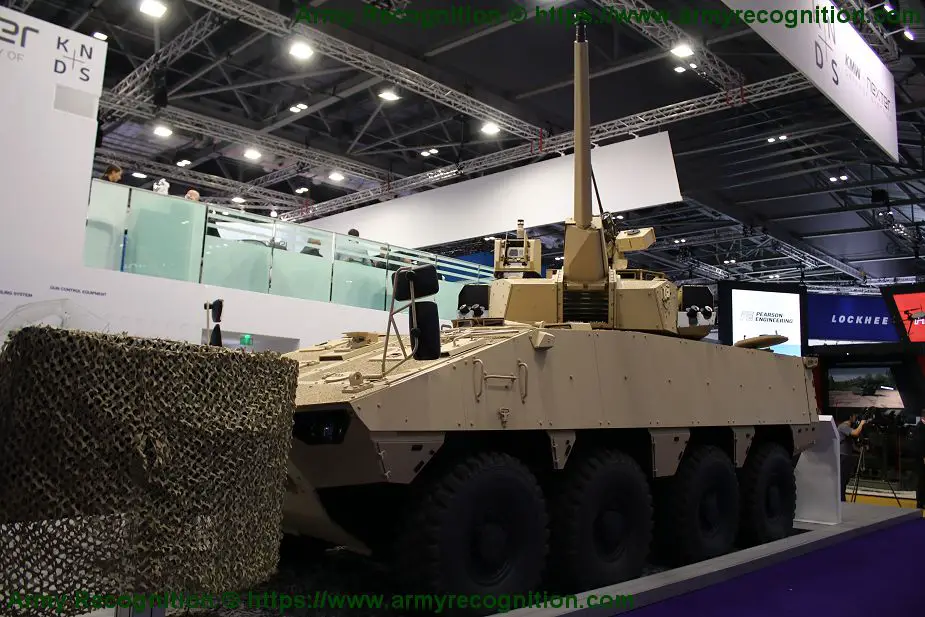 Nexter Systems continues to promote next generation of 8x8 armored VBCI T40 DSEI 2019 925 001