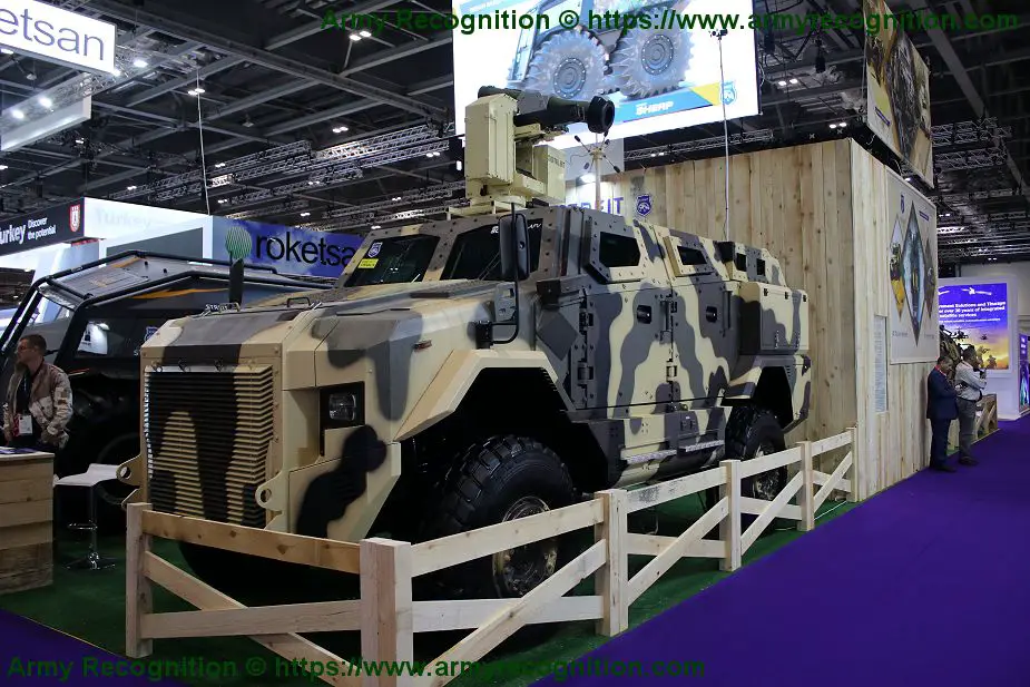Streit Group modern armored APC and amphibious ATV vehicles DSEI 2019 925 002