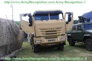 Iveco Defence Vehicles at DVD 2010 LMV Utility Variant Trakker truck daily 4x4 Italy Italian defense industry army military vehicle defence equipment and support exhibition