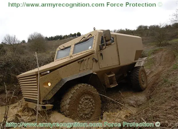 Force Protection Europe’s contract winning light protected patrol vehicle for the British Army, with the Ocelot. At IAV 2011, Force Protection presents for the first time to the public, the version of the Ocelot variant which will be delivered to the British army and the new utility variant.