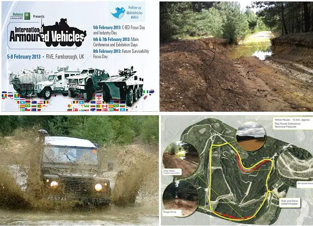 International Armoured Vehicles, the largest show dedicated solely to the armoured vehicles community, has just announced that they are launching a live dynamic vehicle experience at the Long Valley Test Track during the 2013 event, which takes place at the FIVE in Farnborough, UK.