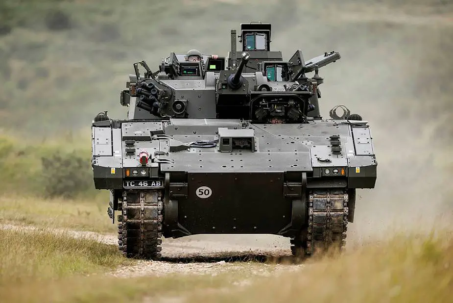 Ajax reconnaissance ISTAR tracked armored vehicle General Dynamics United Kingdom British army 925 001
