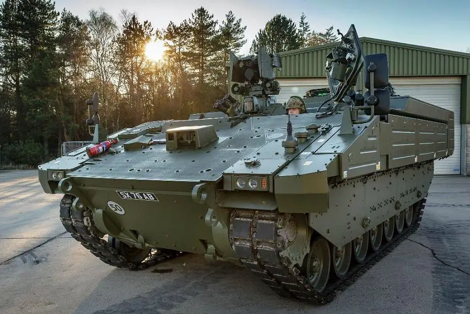ARES AJAX tracked APC armored personnel carrier General Dynamics UK British Army 925 001
