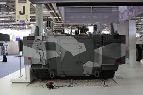 Armadillo CV90 BAE Systems armoured combat vehicle data sheet description information specifications intelligence identification pictures photos images British United Kingdom military equipment infantry 